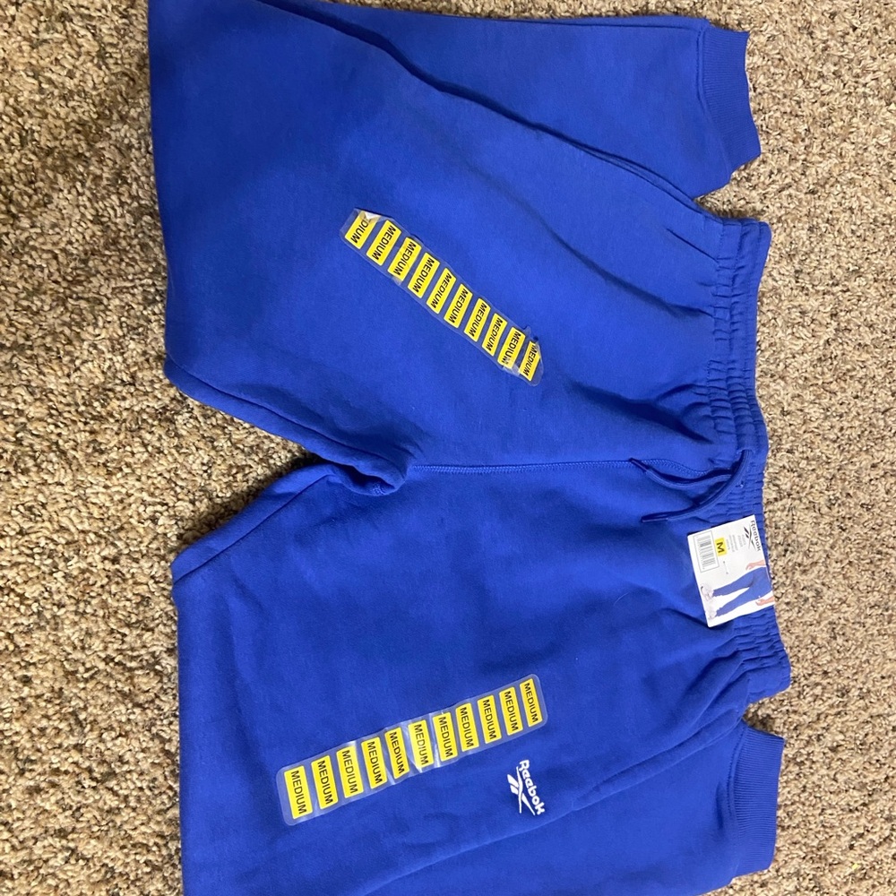 Reebok MATCHING SET Blue joggers & hoodie